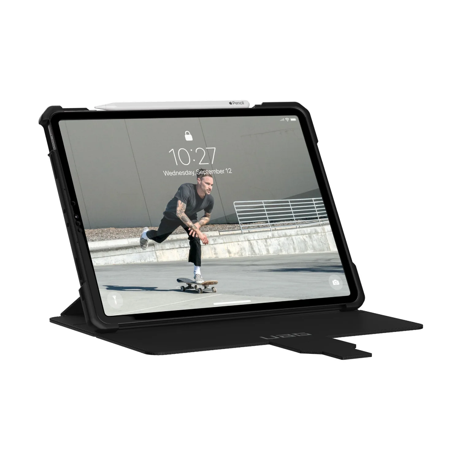 Urban Armor Gear Metropolis Series iPad Pro 12.9" Case (5th Generation), Black - Image 11