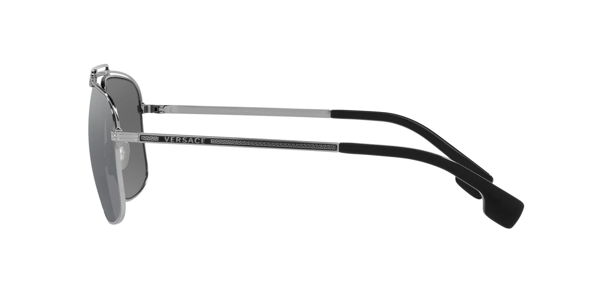 Versace Men Gunmetal Sunglasses - Image 3
