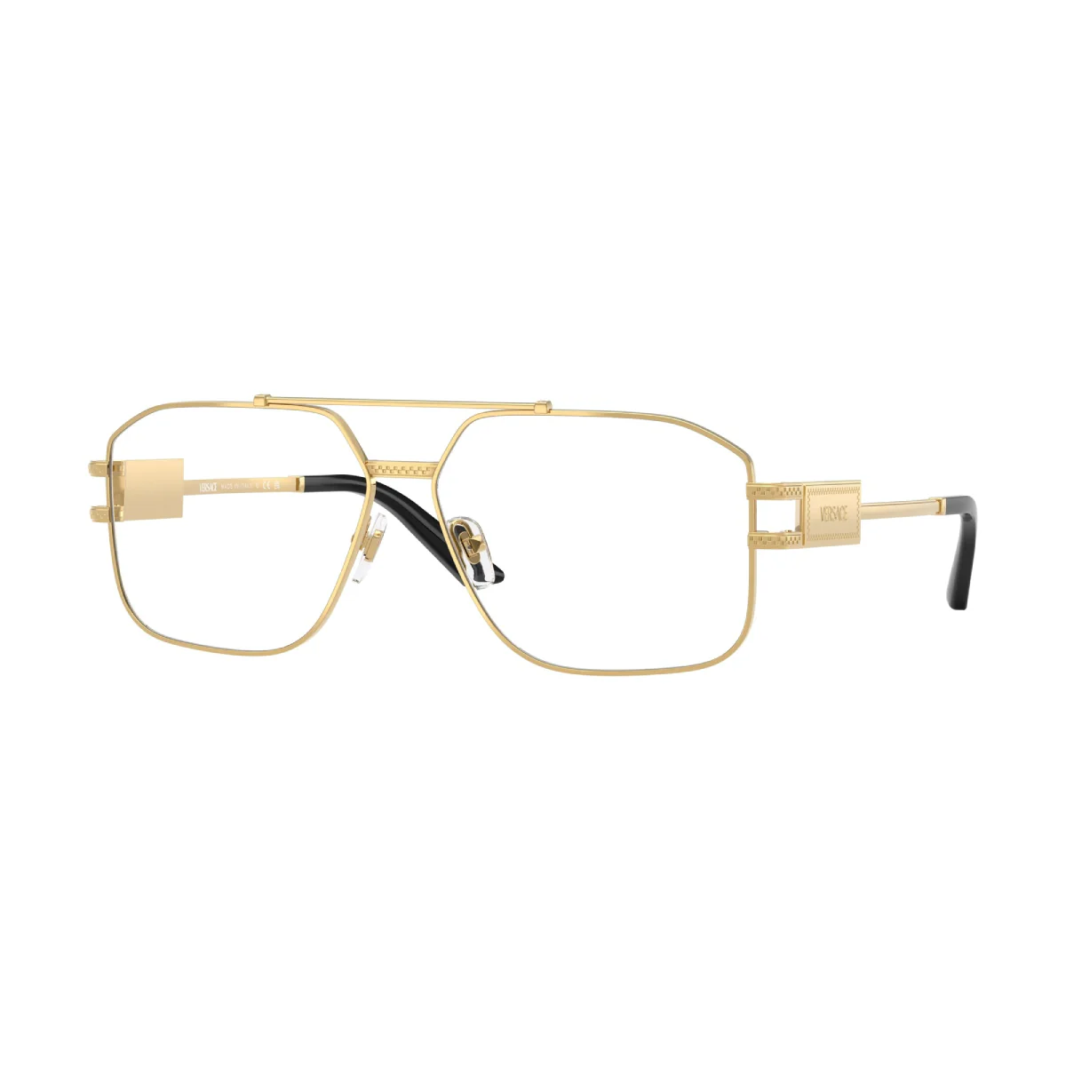 Versace Men's VE1302 Aviator Eyeglasses - Image 5