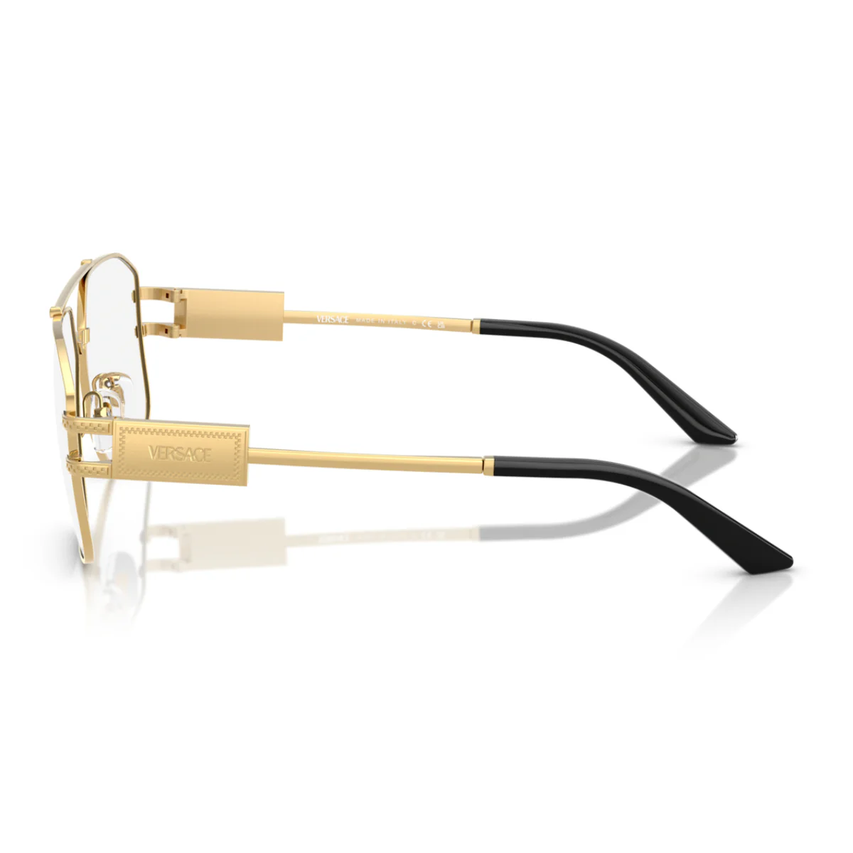 Versace Men's VE1302 Aviator Eyeglasses - Image 7