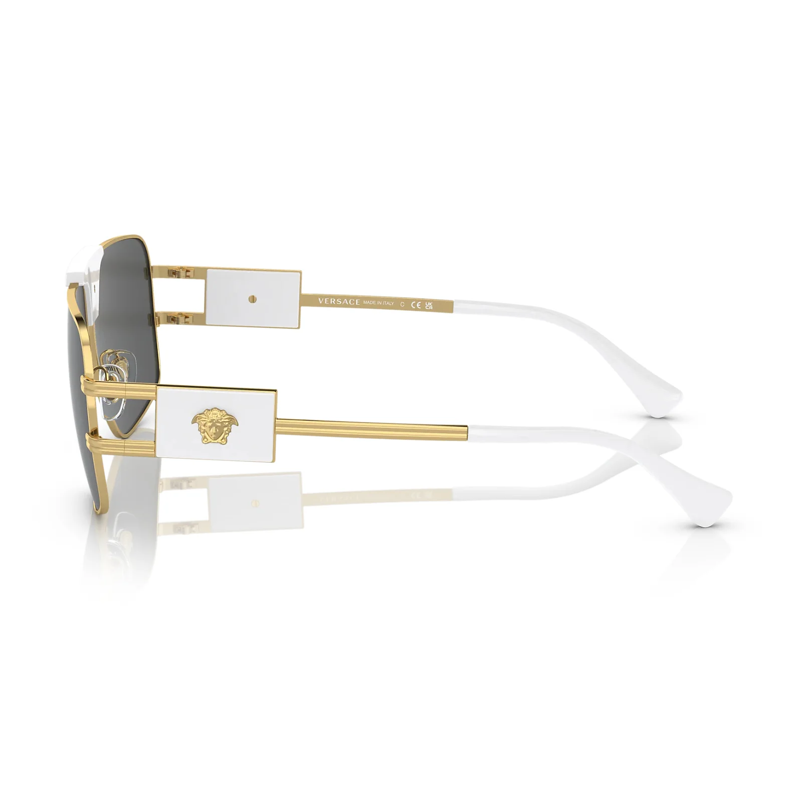 Versace Men's VE2251 Pillow Solid Color Sunglasses - Image 3
