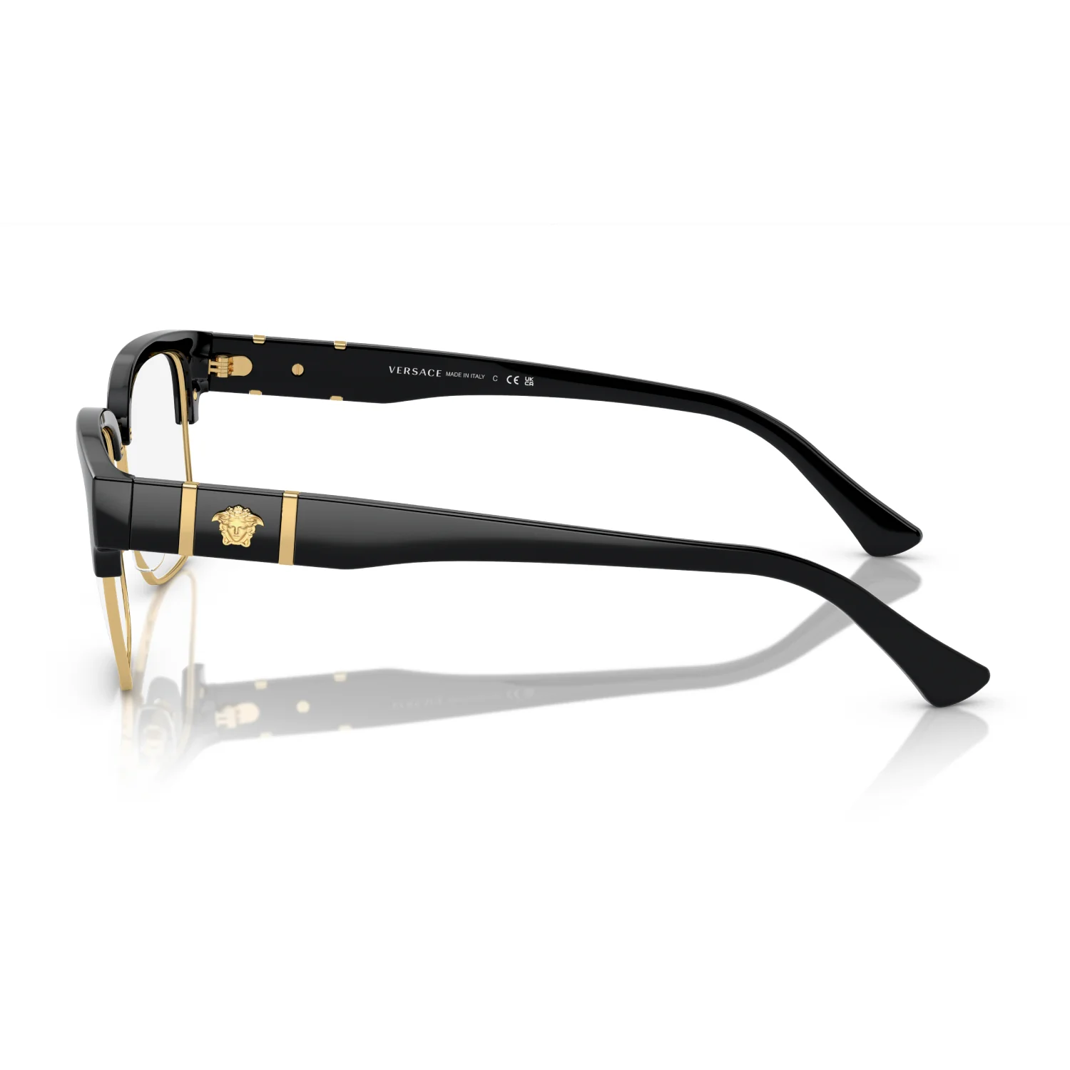 Versace Men's VE3348 Square Eyeglasses - Image 4