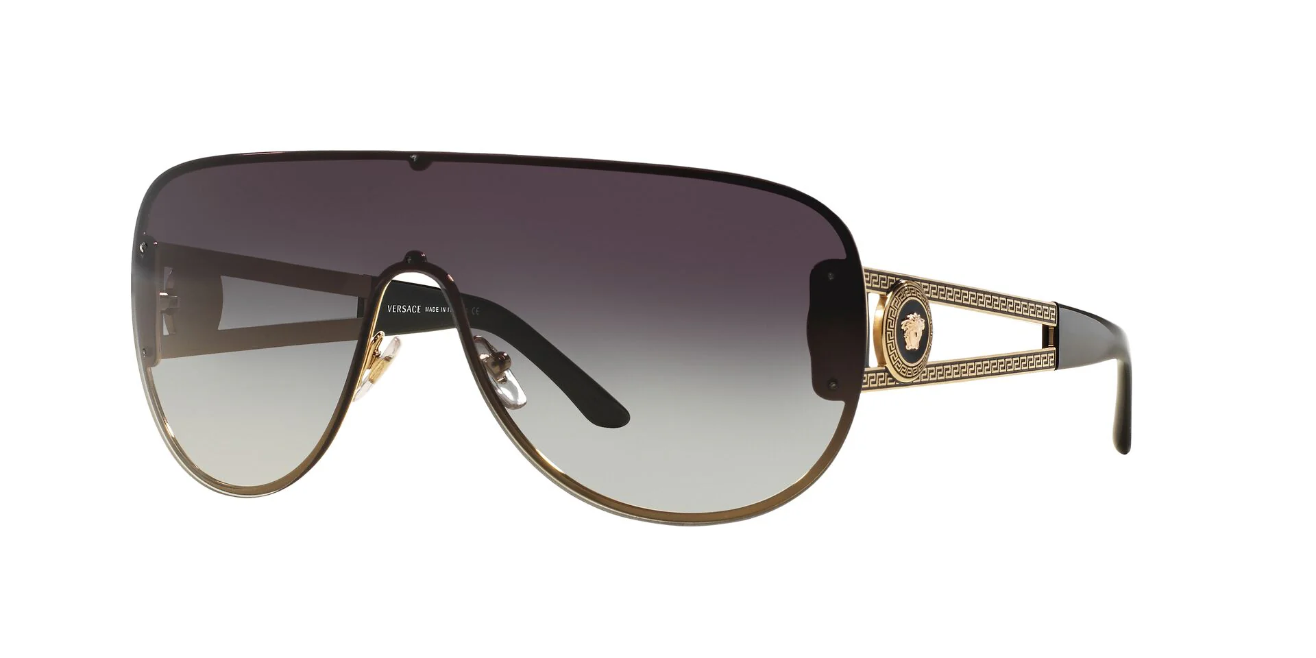 Versace VE2166 Sunglasses - Pale Gold / Grey Gradient - Image 2