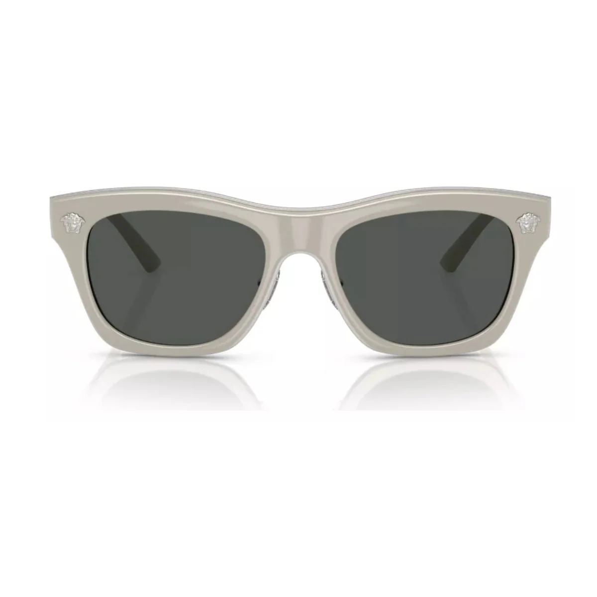 Versace VE2272 Men's Rectangular Solid Color Sunglasses - Image 3