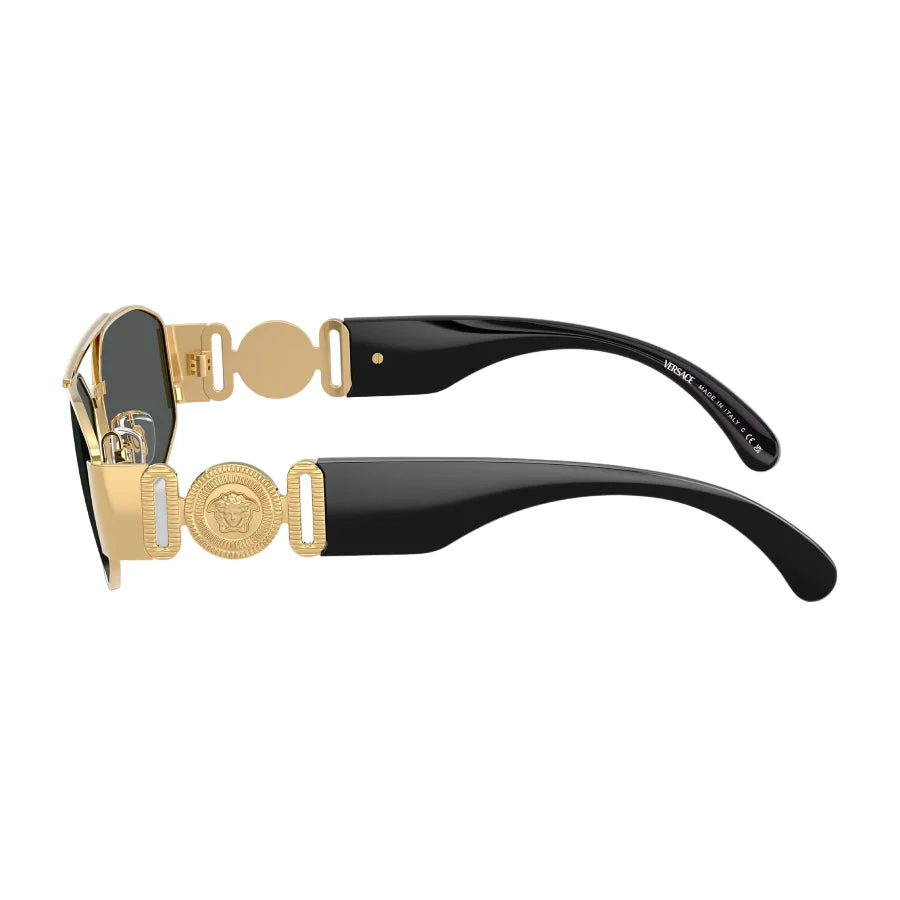 Versace VE2287 Men's Pilot Solid Color Sunglasses - Image 3