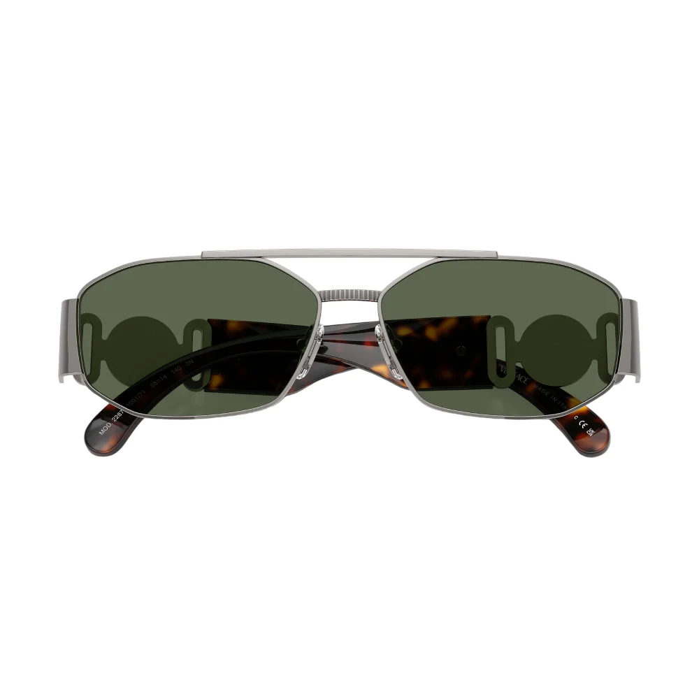 Versace VE2287 Men's Pilot Solid Color Sunglasses - Image 9