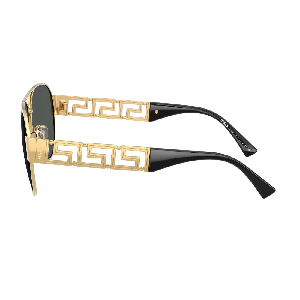 Versace VE2289 Men's Pilot Solid Color Sunglasses - Image 3