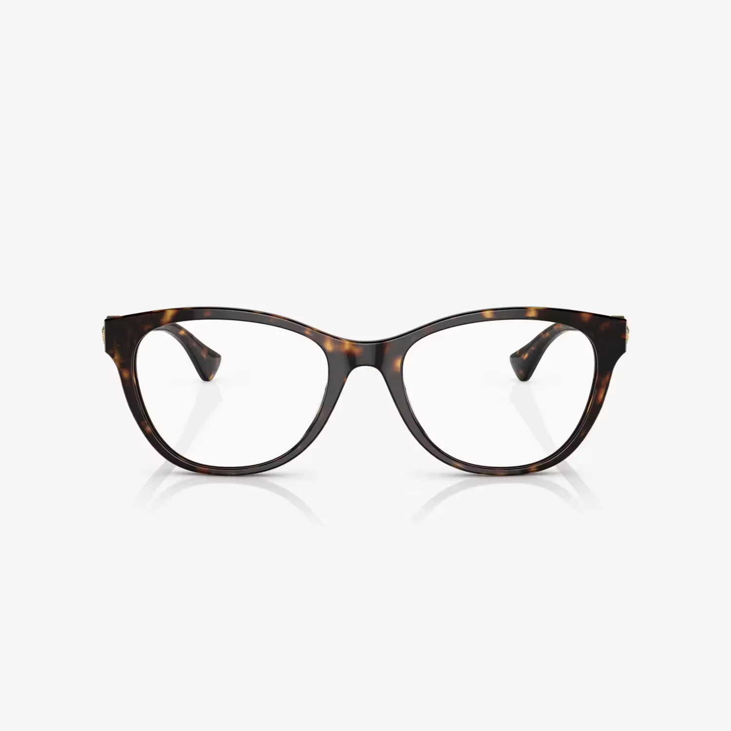 Versace Women's Cat Eye Eyeglasses, Havana
