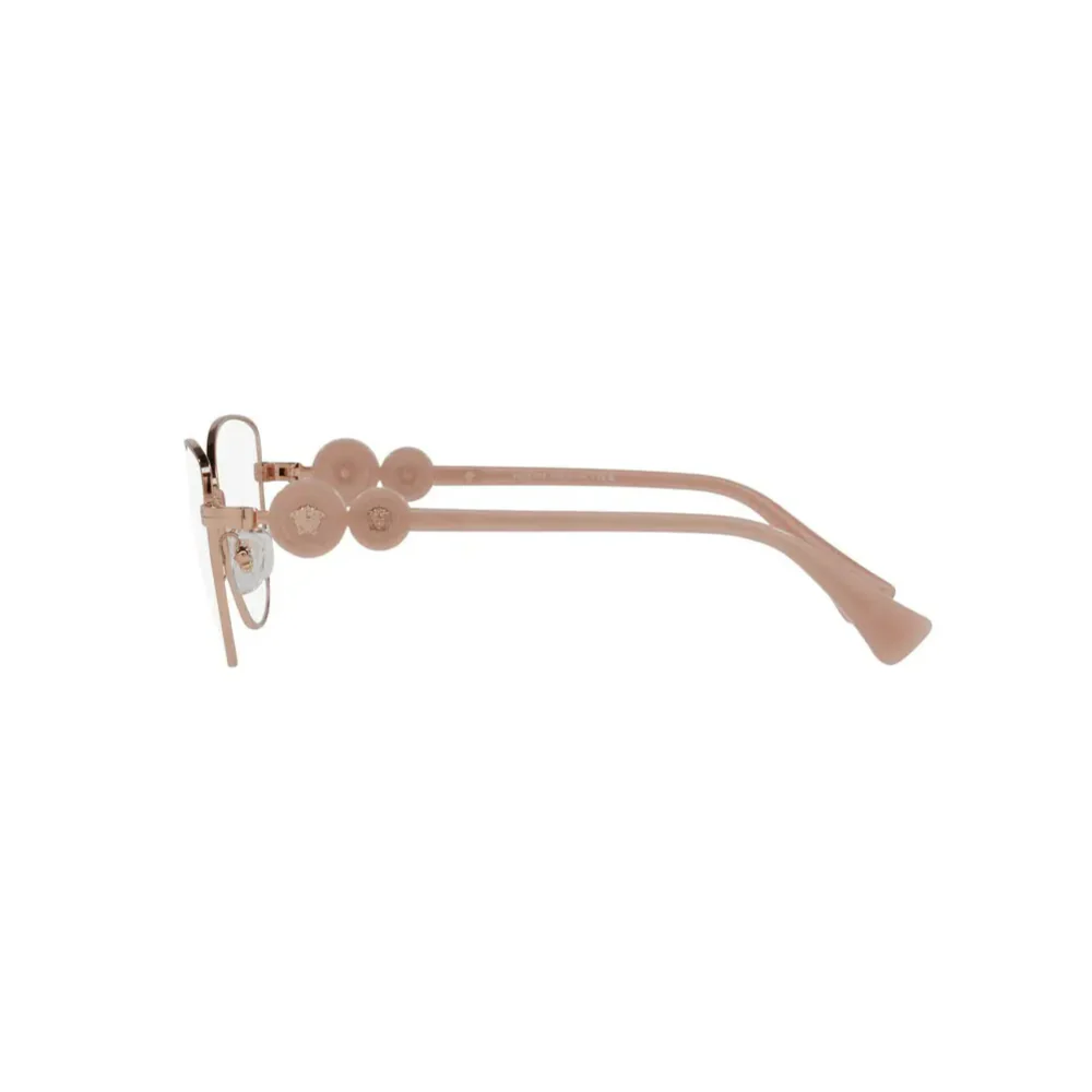 Versace Women's Cat Eye Eyeglasses, Rose Gold - Image 3