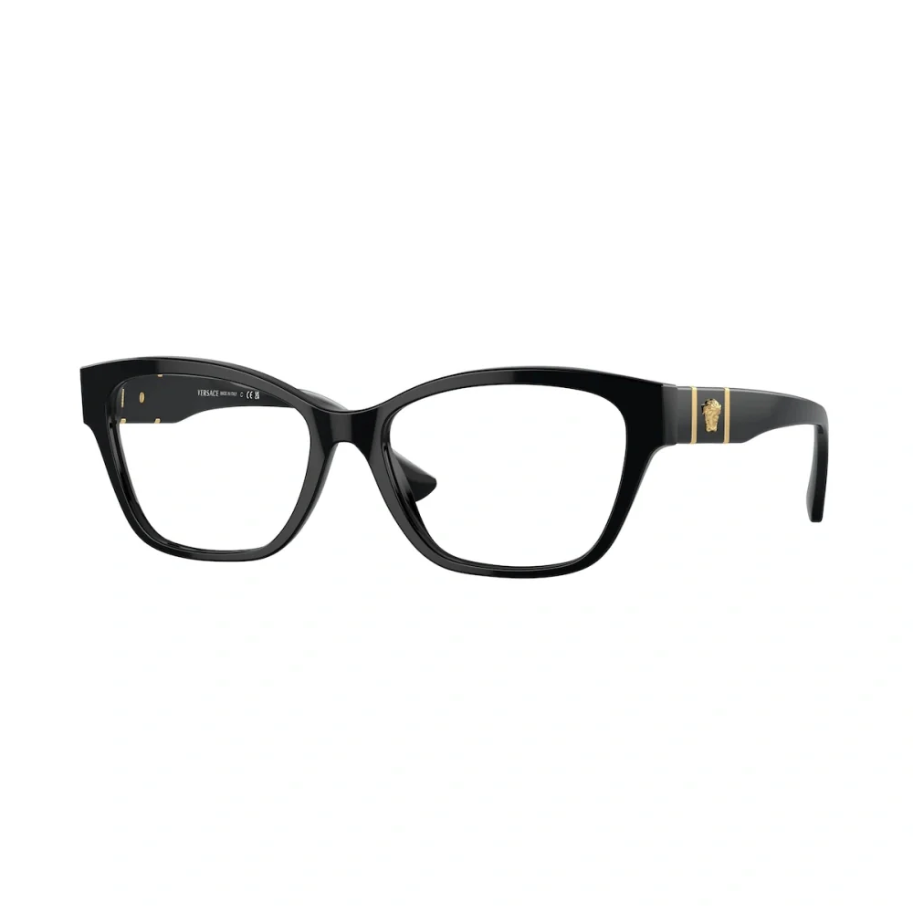 Versace Women's VE3344 Cat Eye Eyeglasses - Black