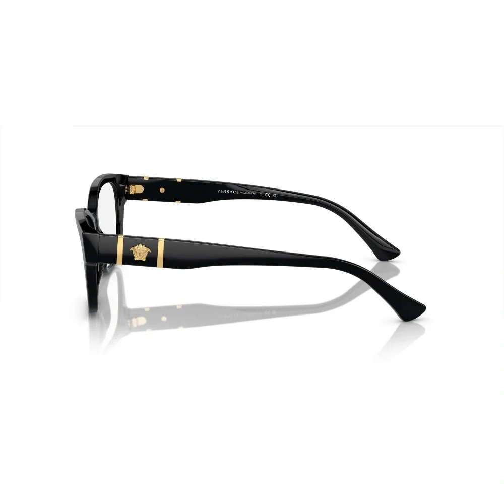 Versace Women's VE3344 Cat Eye Eyeglasses - Black - Image 3