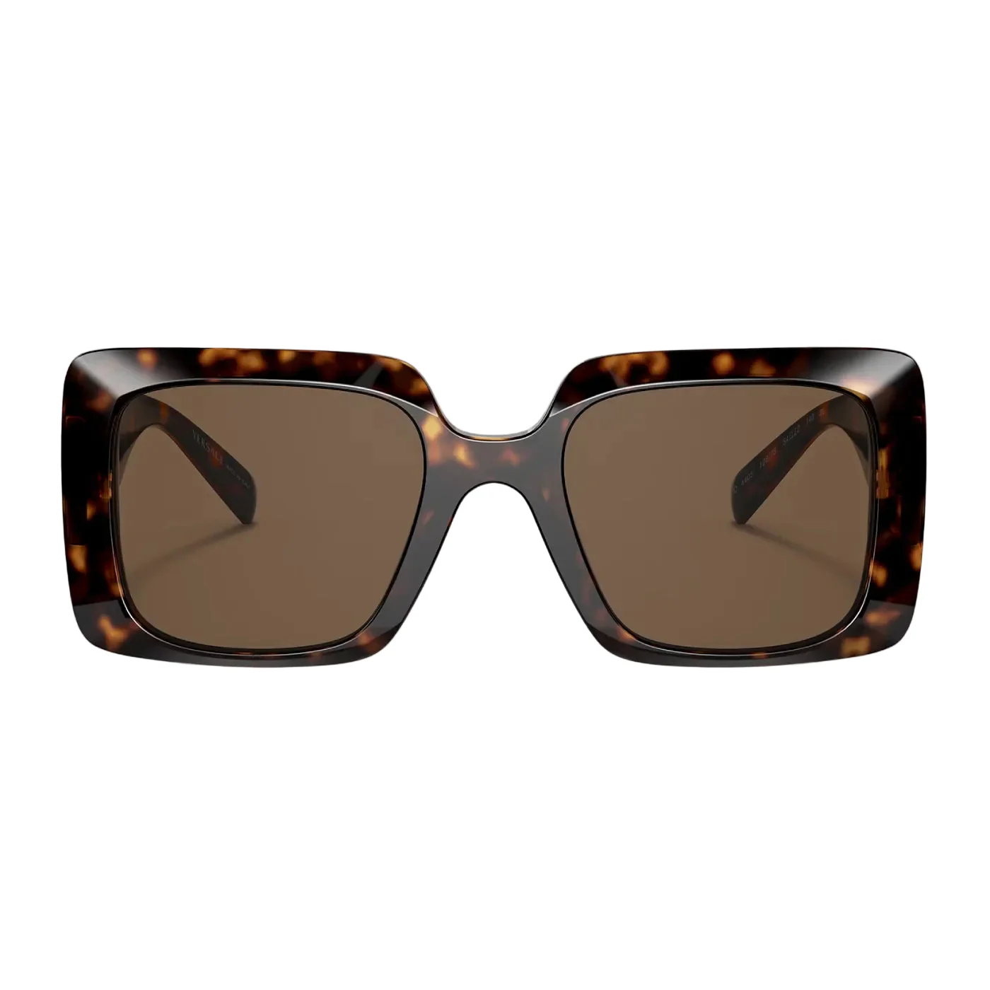 Versace Women's VE4405 Rectangle Havana Sunglasses - Image 3