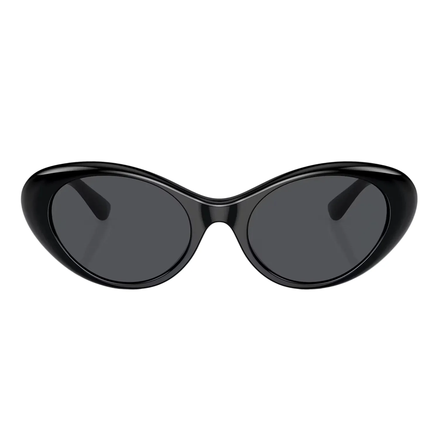 Versace Women's VE4455U Oval Solid Color Sunglasses - Image 2