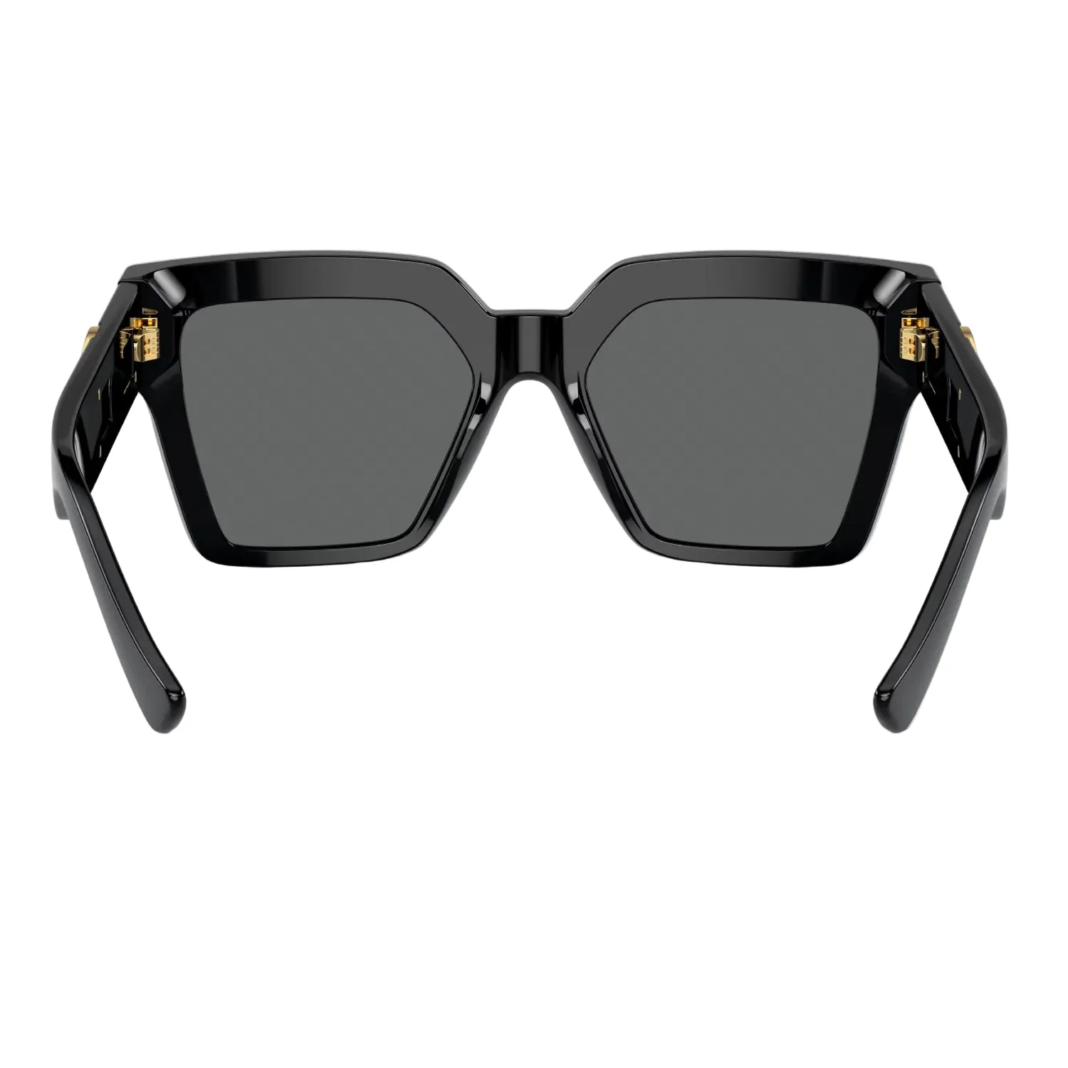 Versace Women's VE4458 Butterfly Solid Color Sunglasse - Dark Grey - Image 5