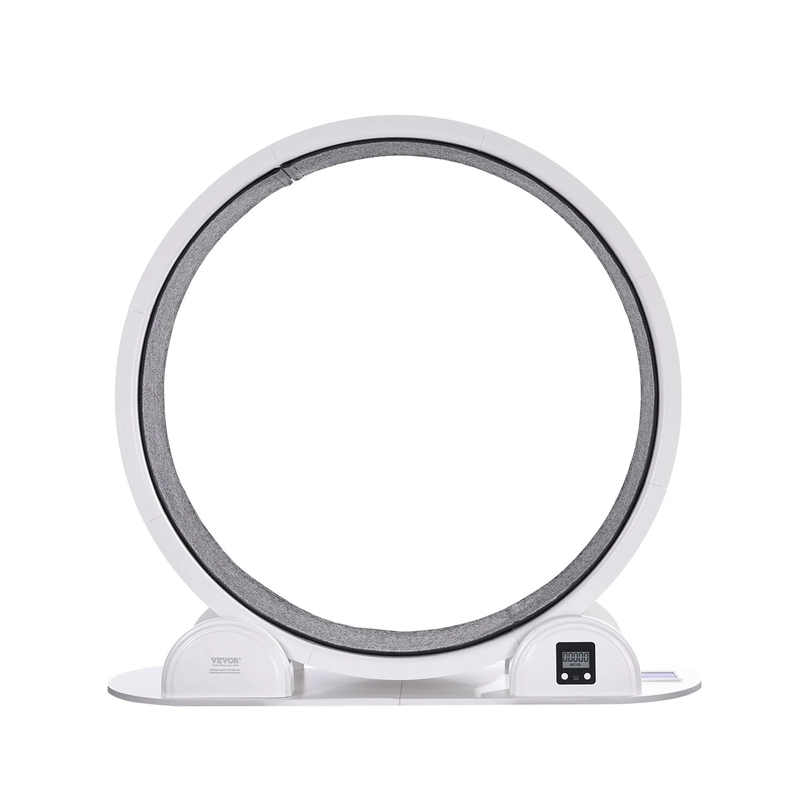 VEVOR Cat Exercise Wheel with Pedometer 40.8" Cat Treadmill for Pet Health White - Image 8