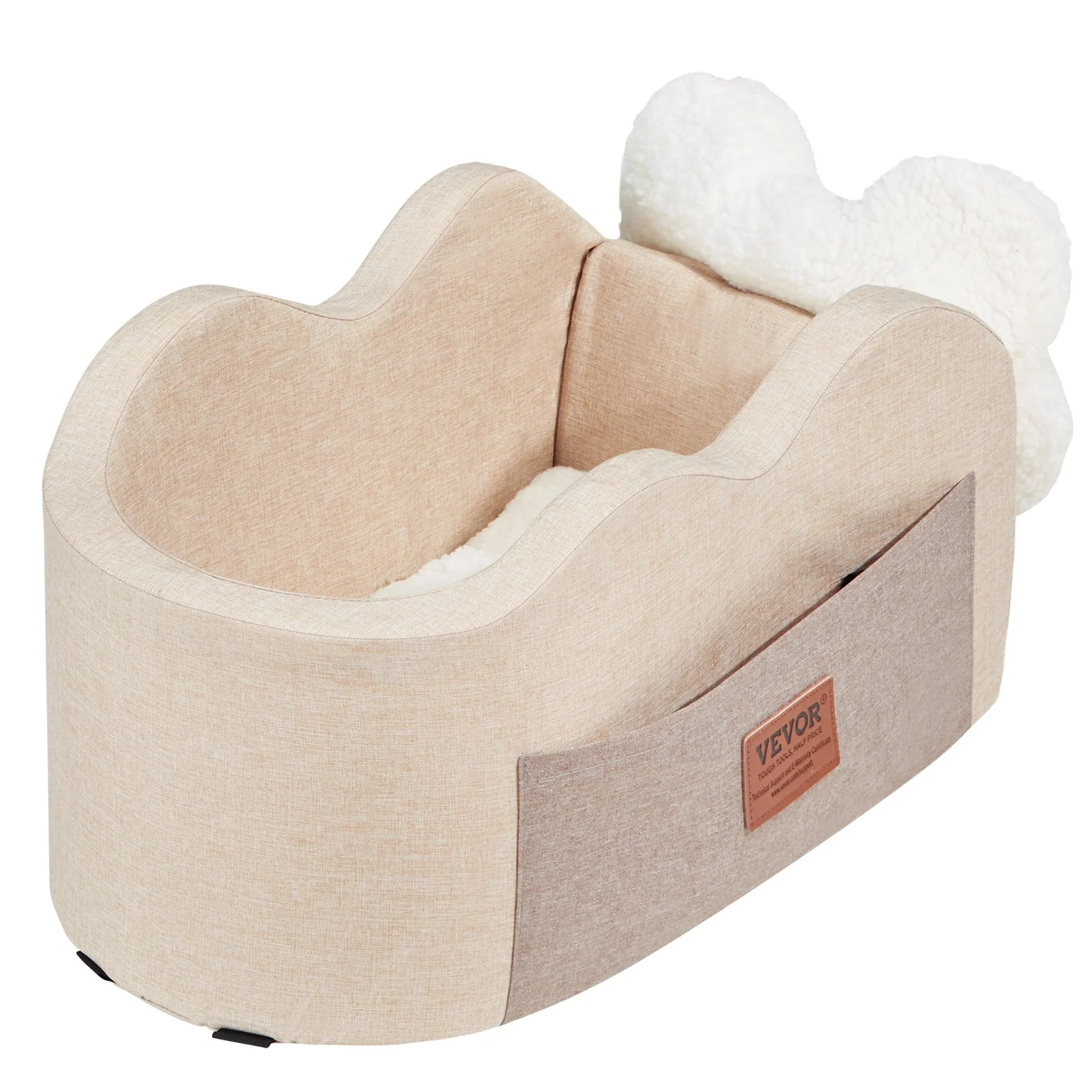 VEVOR Center Console Dog Car Seat Dog Booster Car Seat for Small Dog 8 lbs - Image 10