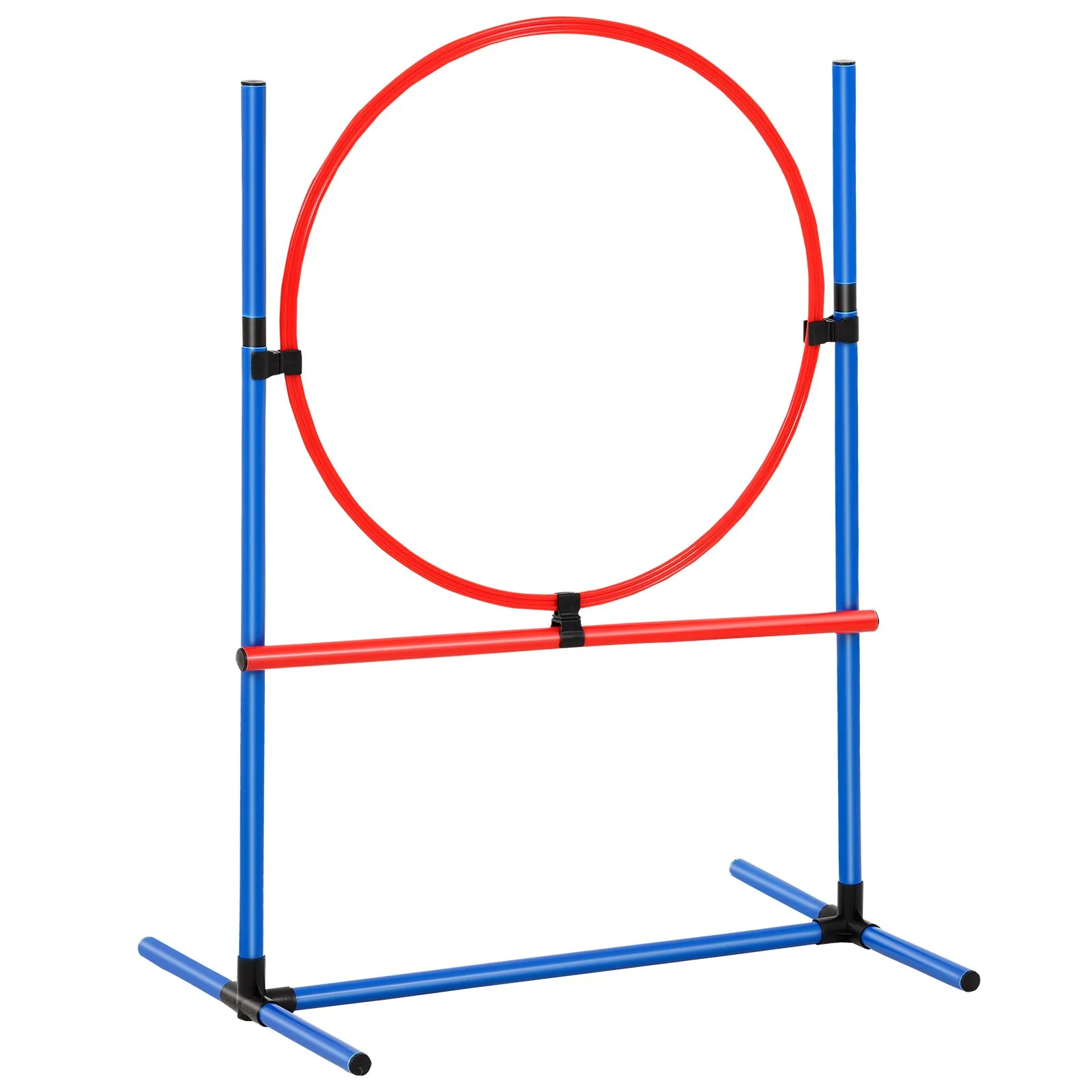 VEVOR Dog Agility Training Equipment 5 PCS Set with Hurdles Tunnel Jump Ring - Image 9