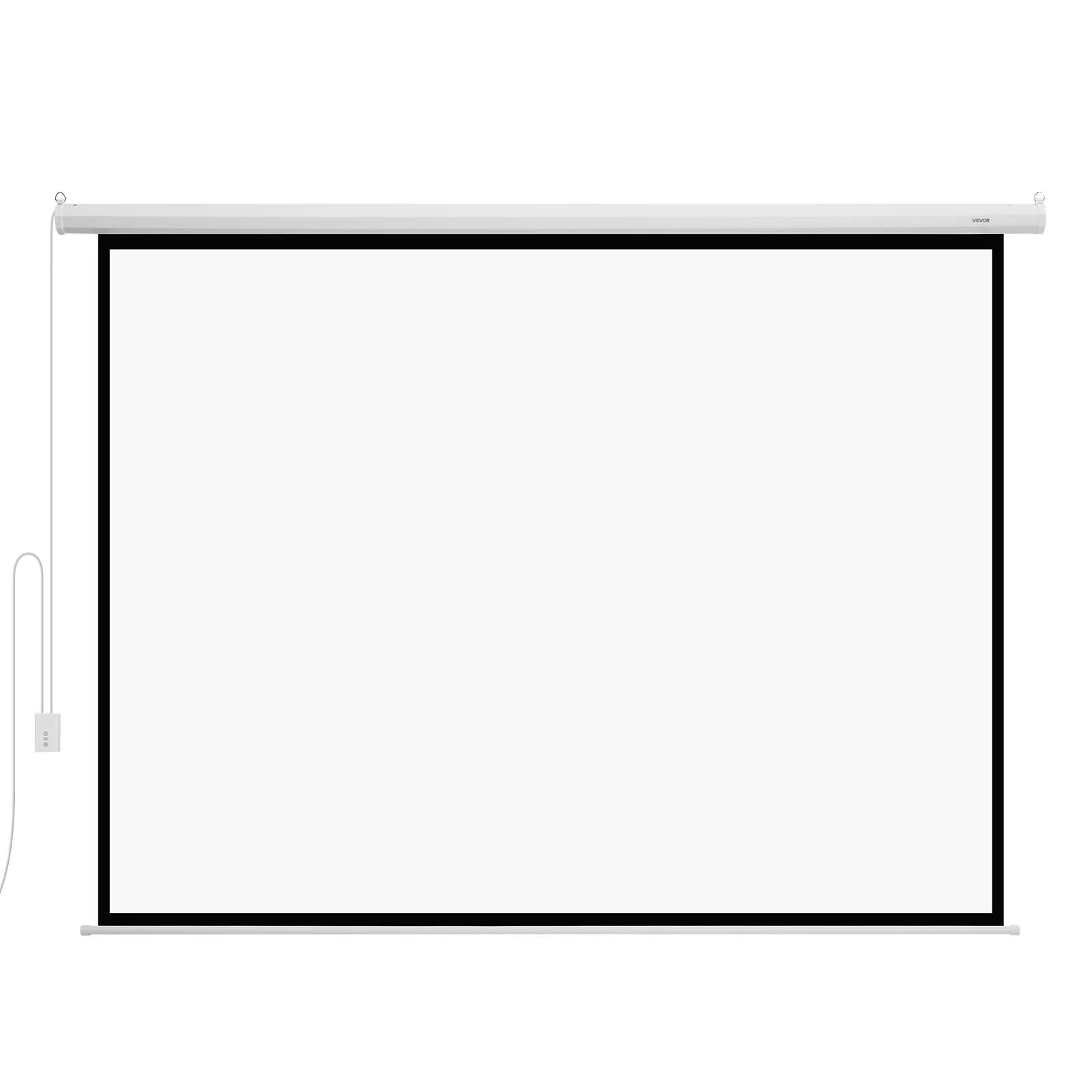 VEVOR Motorized Projector Screen, 120 inch 4:3 1080 HD Electric Projector Screen, Wall Mounted Projection Dispaly Projector with Remote Control, Automatic Movie Screen for Family Home Office Theater - Image 8