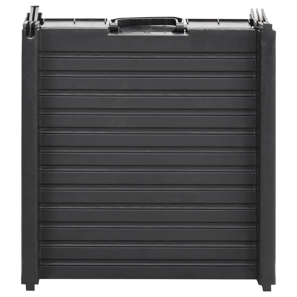 vidaXL Dog Ramp Black Plastic Folding Foldable Dog Ramp Rectangular - Image 7