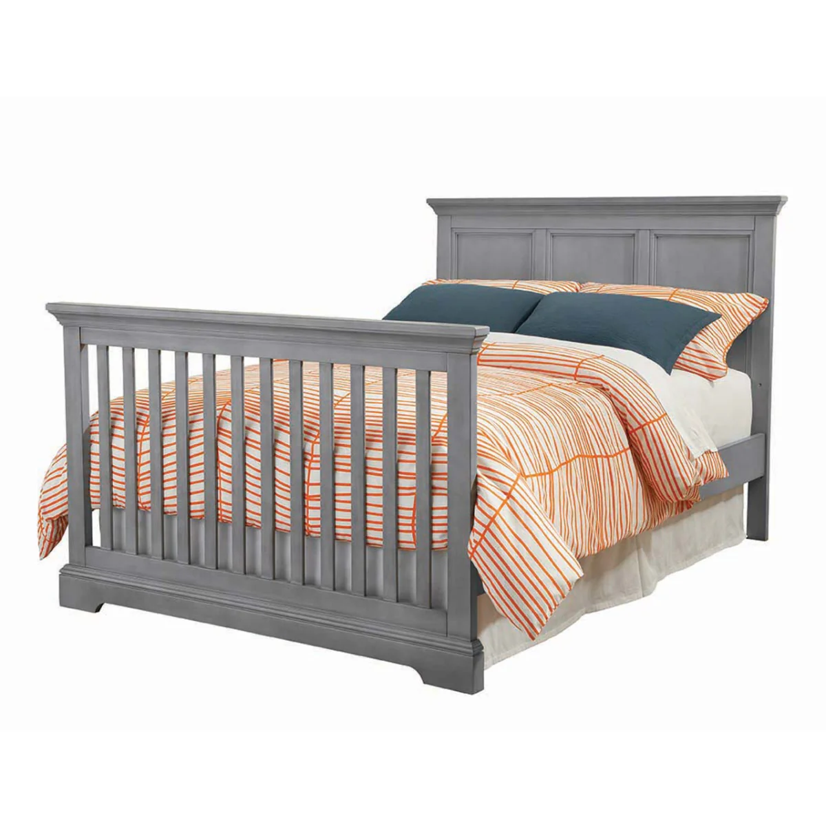 Westwood Design Hanley Gray 4-in-1 Convertible Crib - Cloud - Image 4
