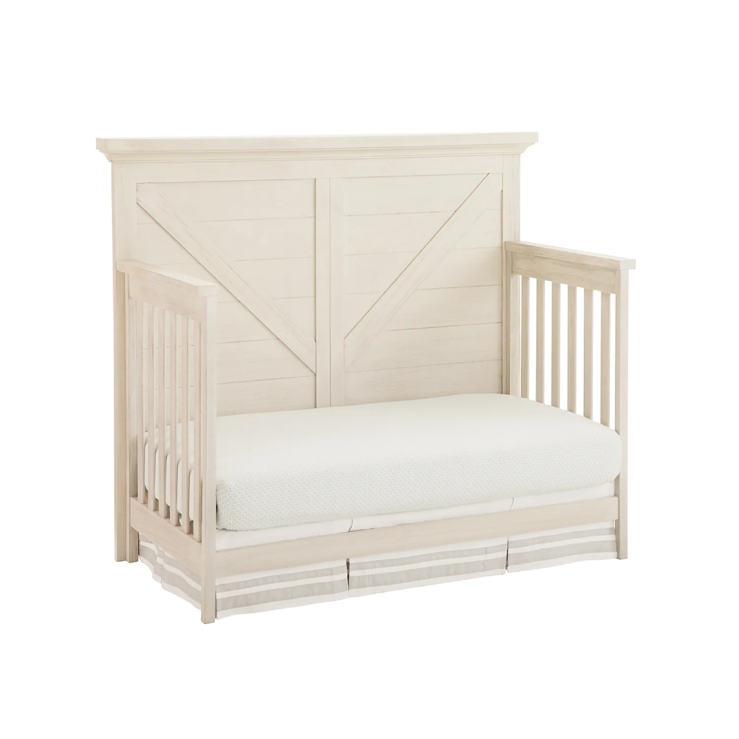Westwood Design Westfield Brushed White Convertible Crib - Image 3