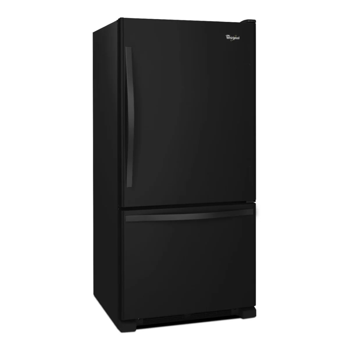Whirlpool WRB329DMBB 18.7 cu. ft. Bottom-Freezer Refrigerator with SpillGuard Glass Shelves - Black - Image 2