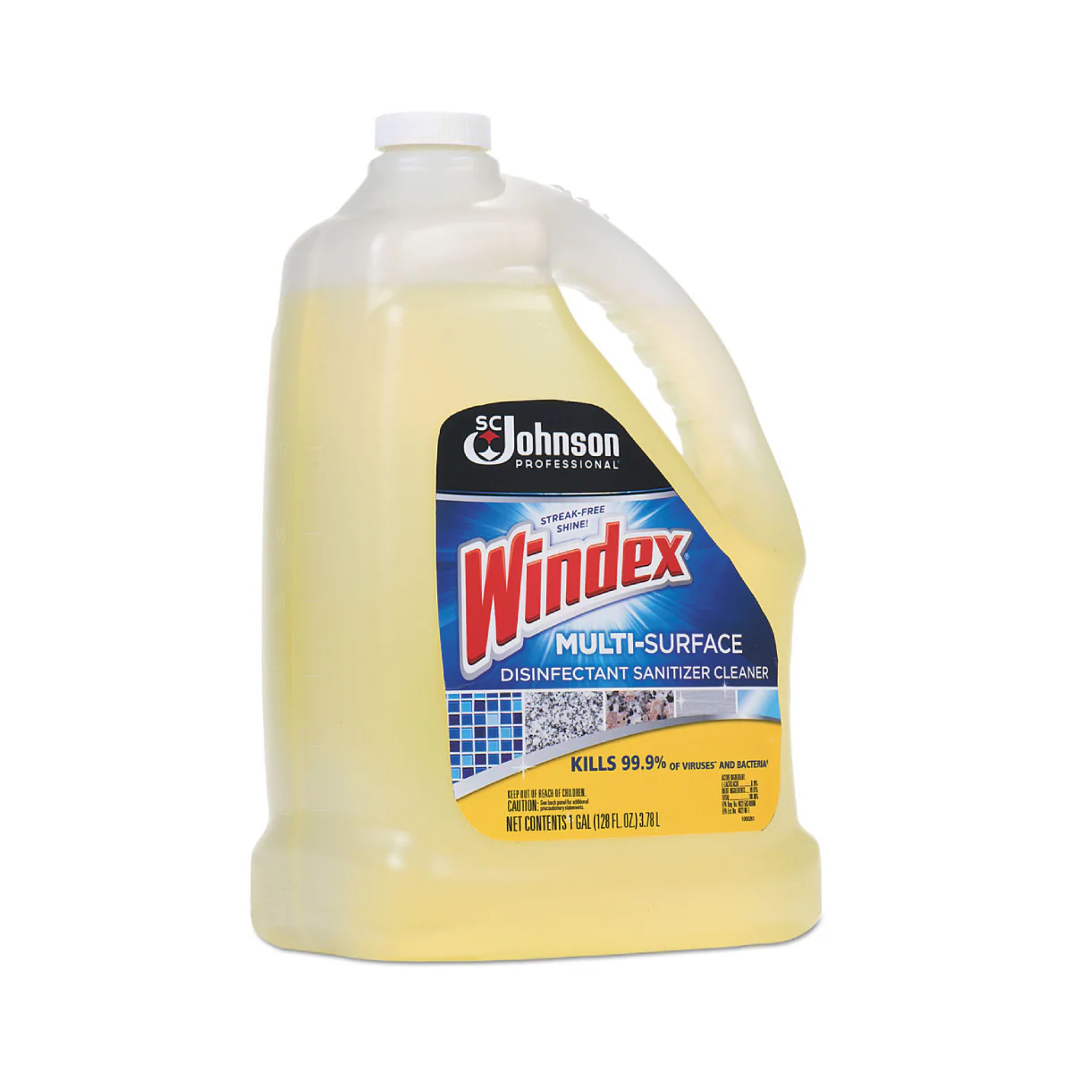 Windex Multi-Surface Disinfectant 128 oz Sanitizer Cleaner - Image 3