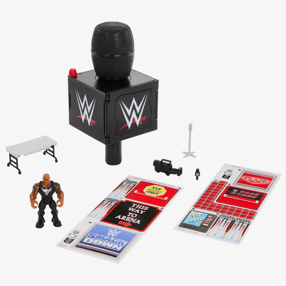 Wwe Final Boss Knuckle Crunchers Microphone Playset - Image 2