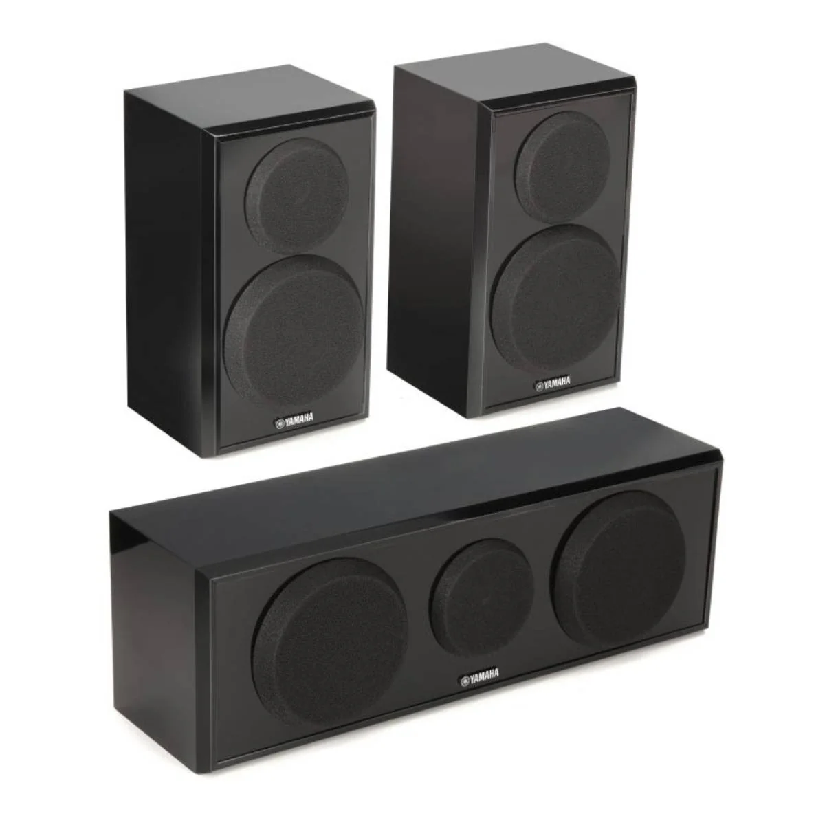 Yamaha NS-P150PN Center and Surround Speaker Set - Black