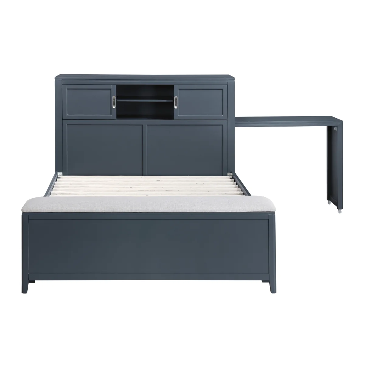 Youth Explorer Full Bookcase Platform Bed with Hidden Desk by Homelegance - Image 3