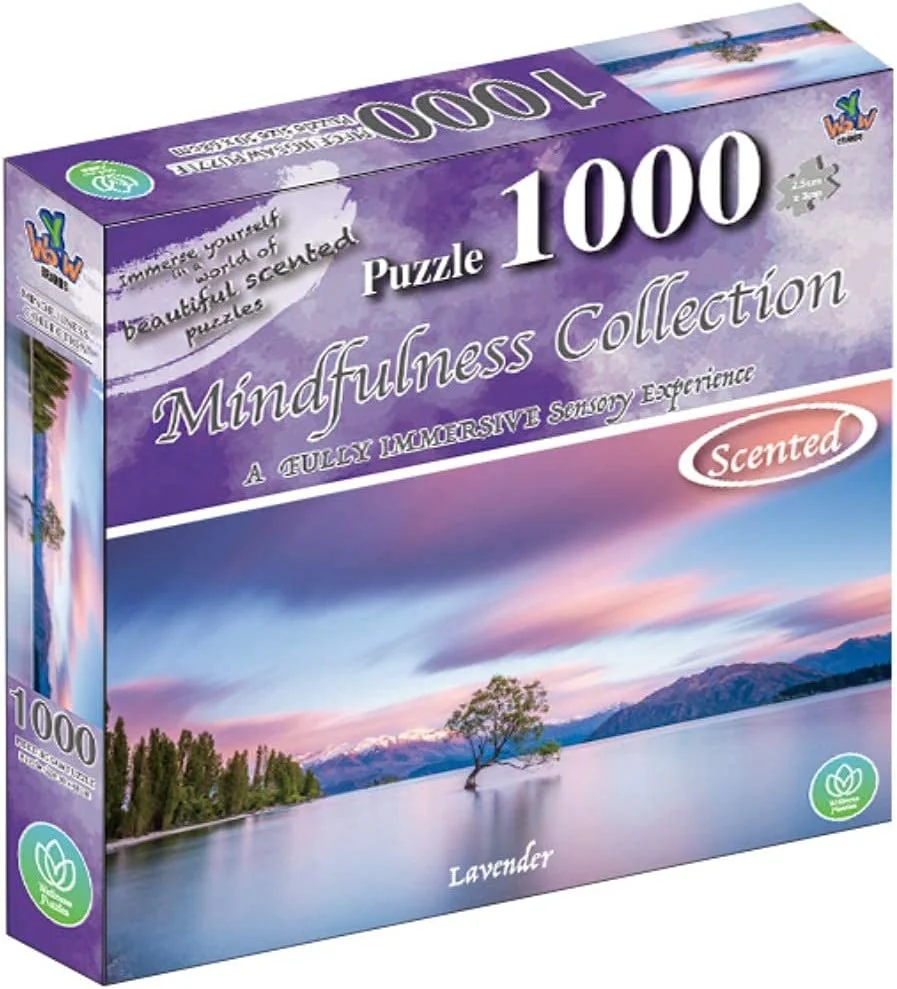 YWOW 20x27" Jasmine Scented Mindfulness Sensory Jigsaw Puzzle (1000-Piece) - Image 5