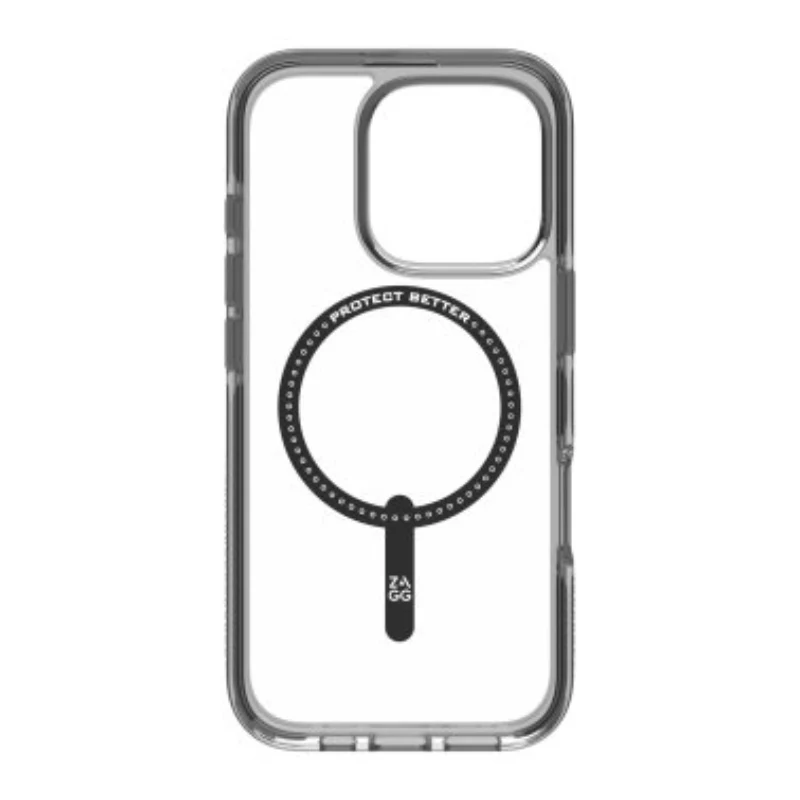 Zagg Santa Cruz Snap MagSafe Case for Apple iPhone 16 Pro -  Black - Image 4