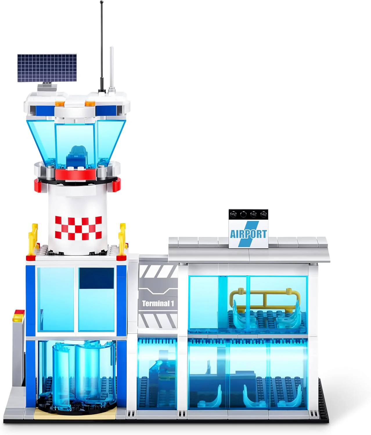 Zuru MAX City US 713 Brick Box Playset Airport - Image 5