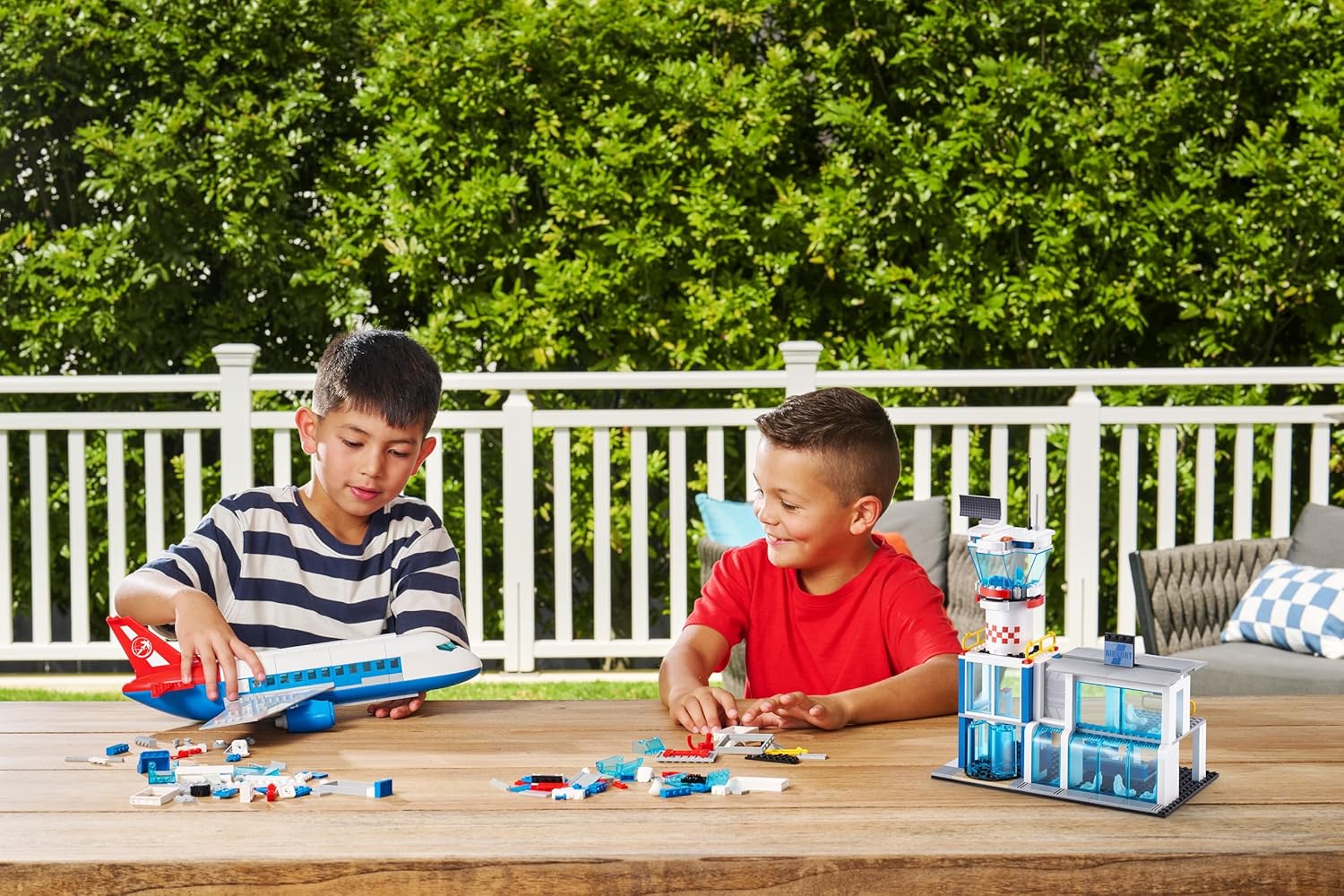 Zuru MAX City US 713 Brick Box Playset Airport - Image 8